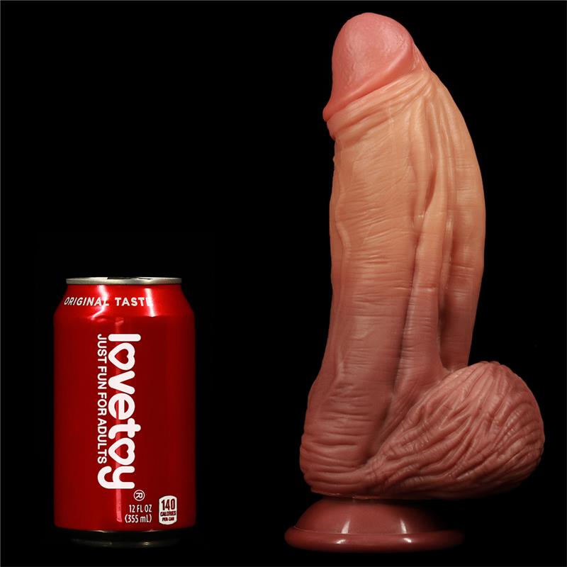 LOVETOY Dildo Nature King 10" Dual Layer