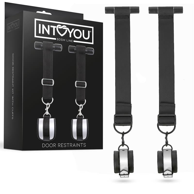 INTOYOU BDSM LINE Door Restraint Kit with Adjustable and Removable Cuffs