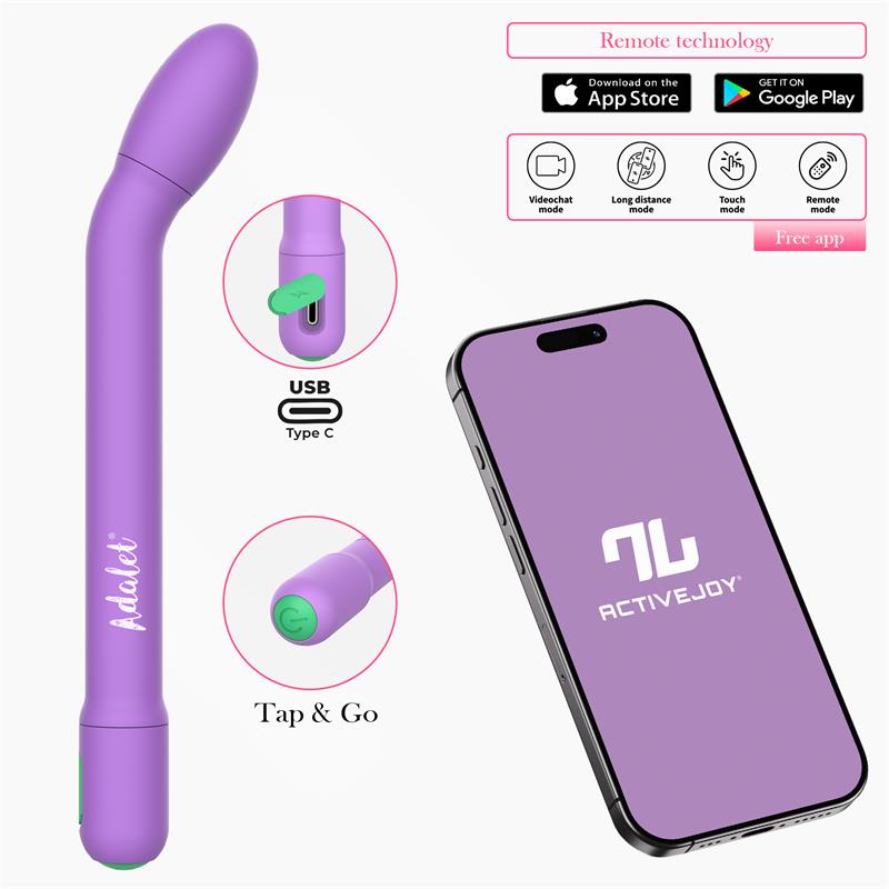 ADALET Gently G-Point Vibrator with APP Lavender
