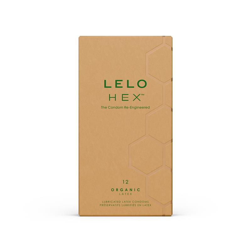 LELO HEX Condoms Organic 12 units