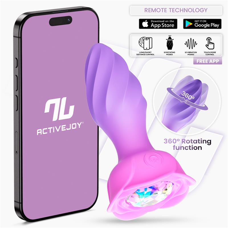 INTOYOU APP SERIES Moxy Butt Plug with Rotation 360º with App