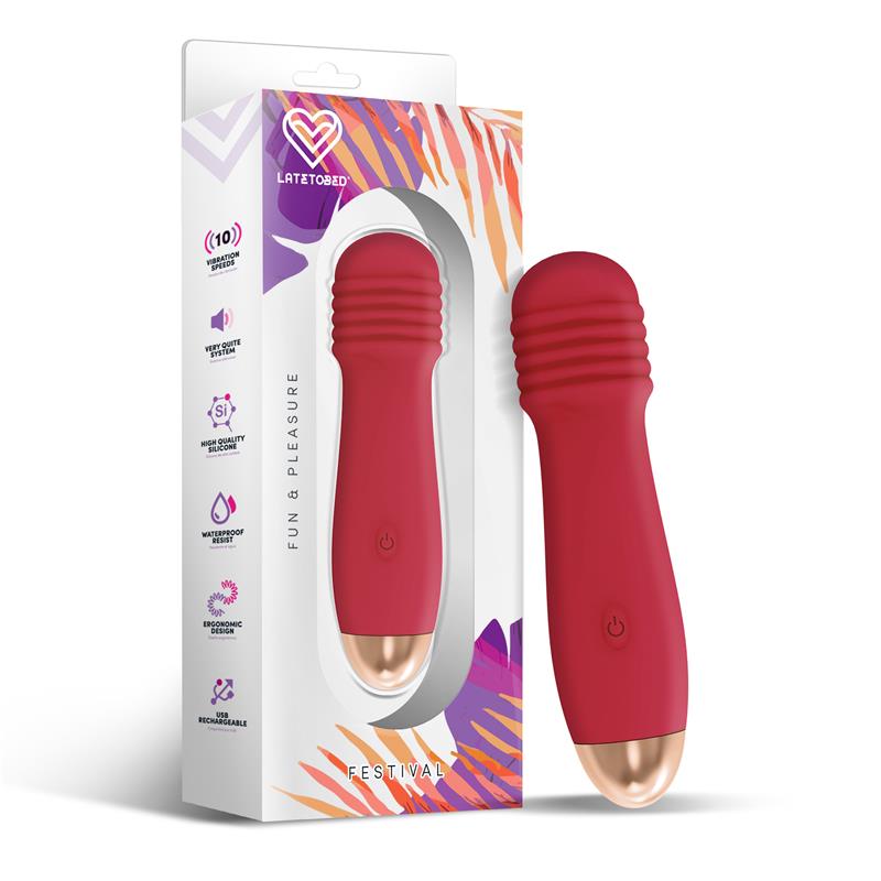FESTIVAL Nesta Stimulator 10 Speeds Rust Red