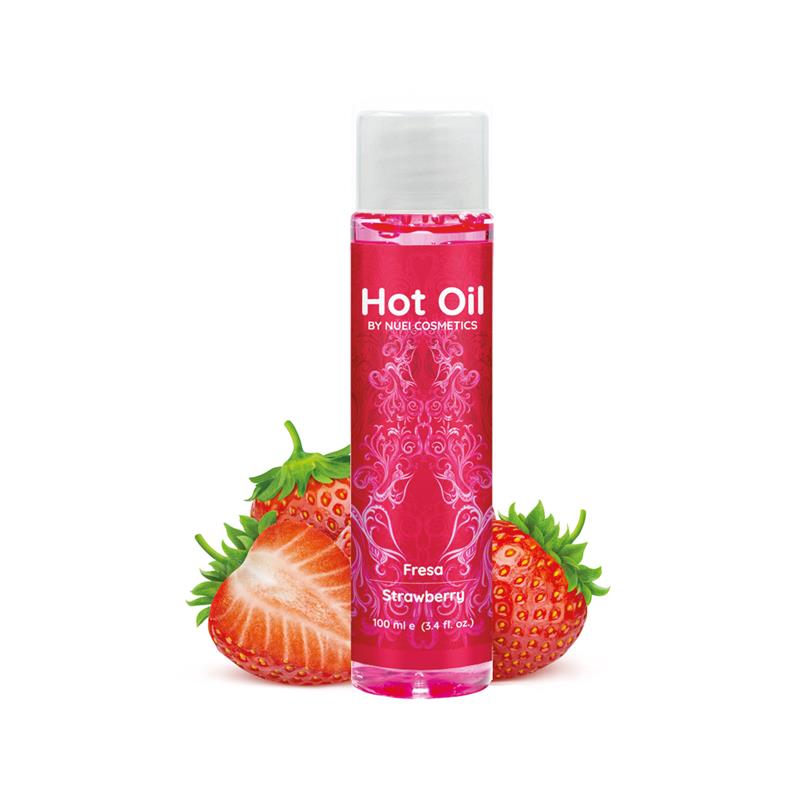 NUEI COSMETICS Nuei Hot Oil Warm Efect Strawberry 100 ml
