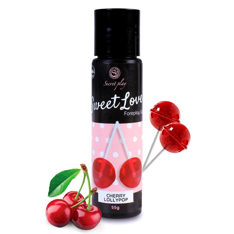 SECRET PLAY Sweet Love Lubricant Cherry Lollipop 60 ml