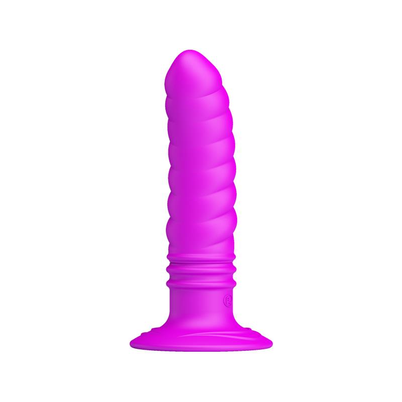 PRETTYLOVE Twist Vibrator Anal Plug