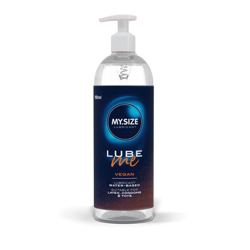 MY SIZE Water Base Lub Lube Me Vegan 1000 ml
