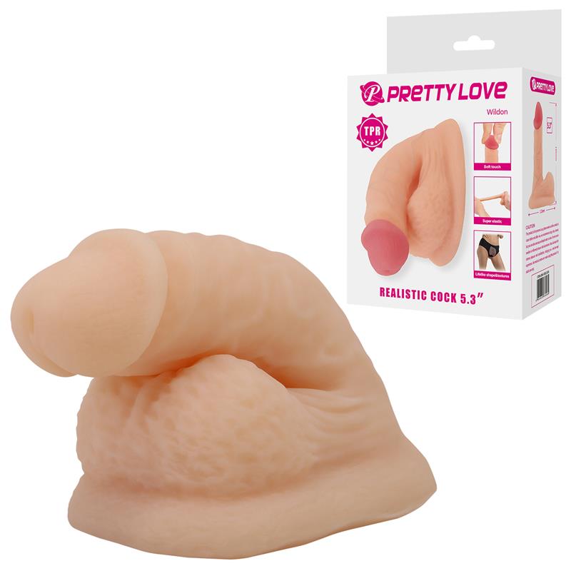 PRETTYLOVE Wildon Realistic Dildo 13.5 cm