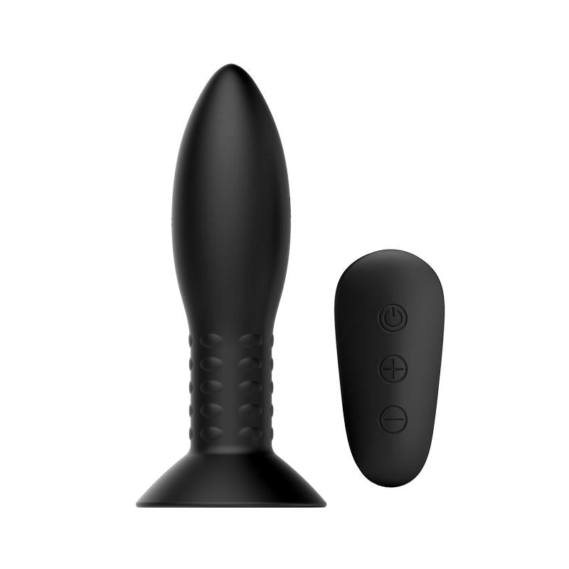 MR PLAY Butt Plug with Vibration and Rotation