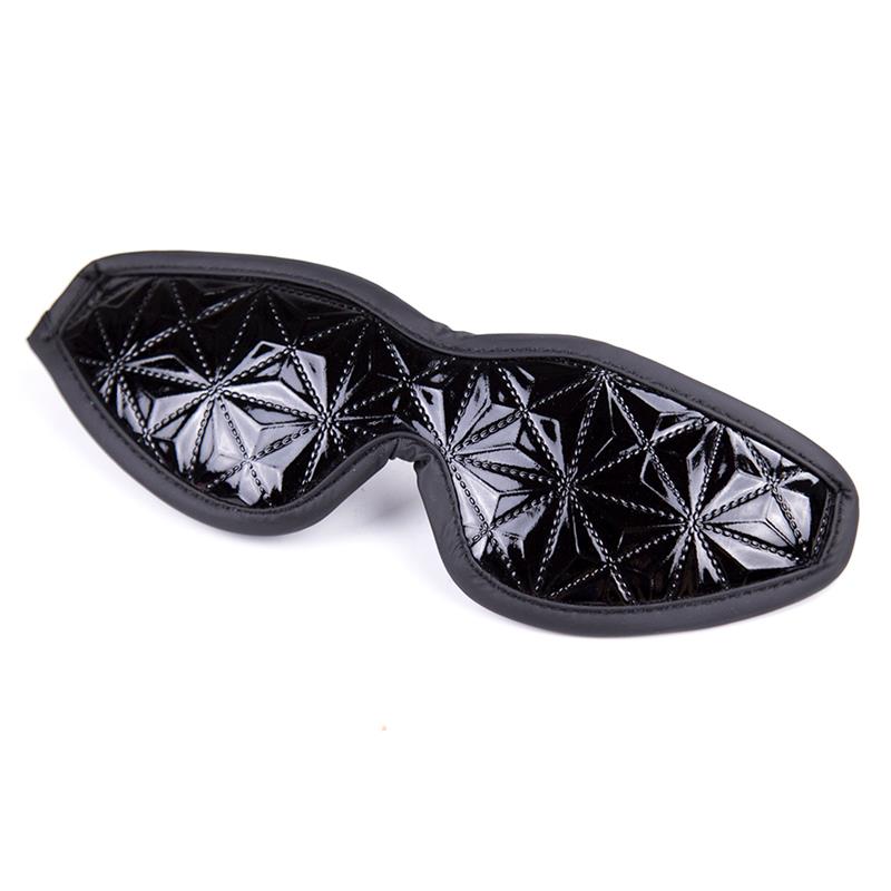 BLACK SAPPHIRE Blindfold Sapphire Vegan Leather