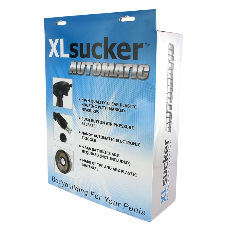 XL SUCKER Automatic Penis Pump Clear