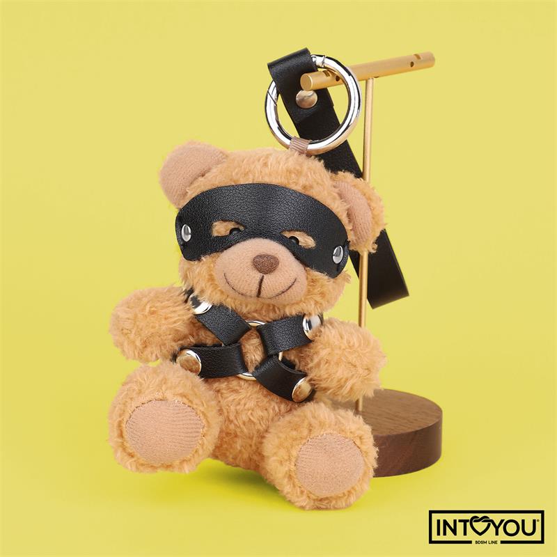 INTOYOU BDSM LINE Bearly Keychain BDSM Teddy Bear with Chest Harness