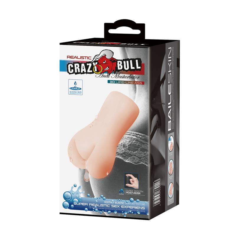 CRAZY BULL Ass Masturbator Water Skin