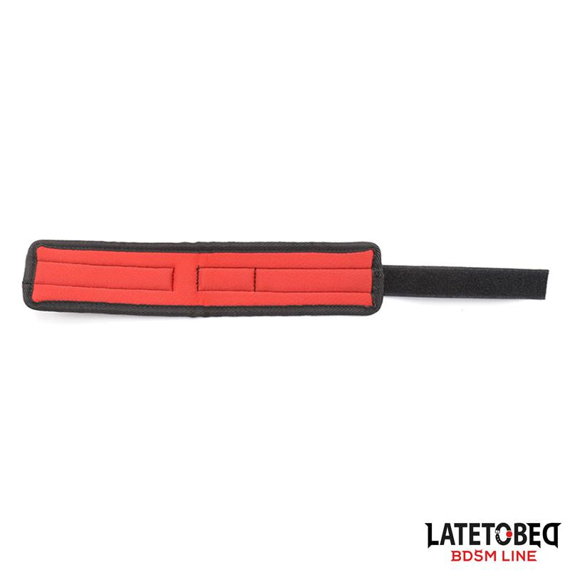 LATETOBED BDSM LINE Bed Eestraint Set with Blindfold Adjustable Cuffs