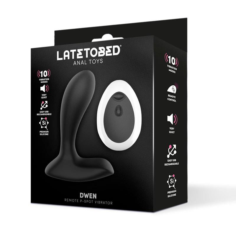 LATETOBED Dwen P-Spot Vibrator USB with Remote Control