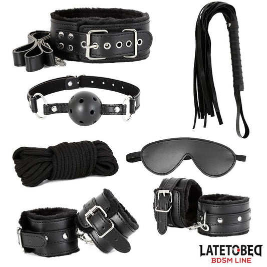 LATETOBED BDSM LINE 7 Bondage Pieces Set