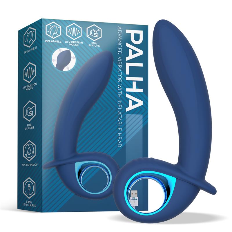 INTOYOU Alpha Advanced Vibe with Inflatable and Vibration Function USB Silicone