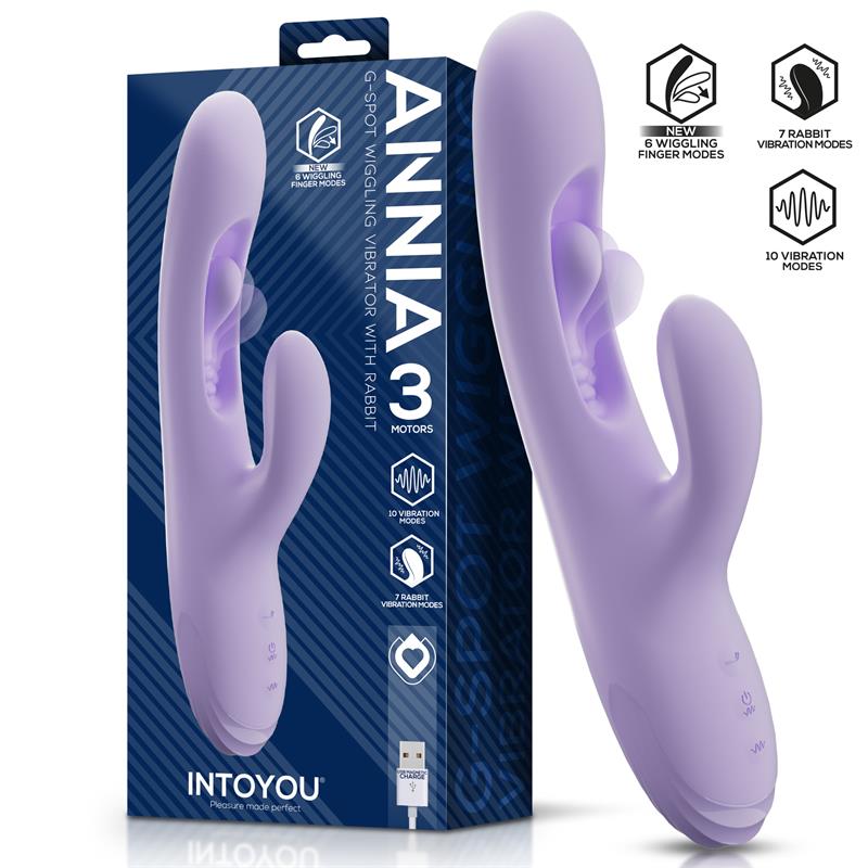 INTOYOU Annia G-Spot Vibrator with Internal Wiggling