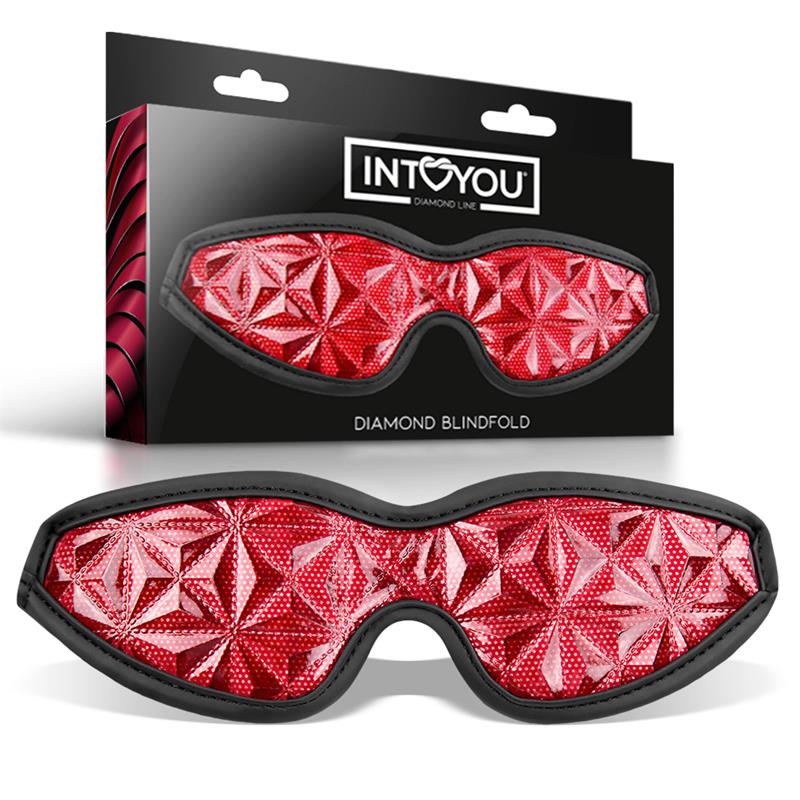 DIAMOND LINE Blindfold Diamond Vegan Leather