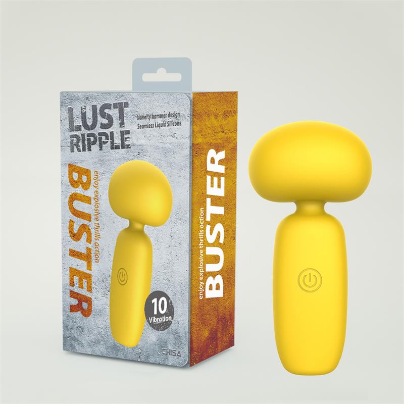 CHISA Buster Mini Massager Liquid Silicone USB