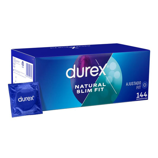 DUREX Condoms Naturals Slim Fit 144 ud