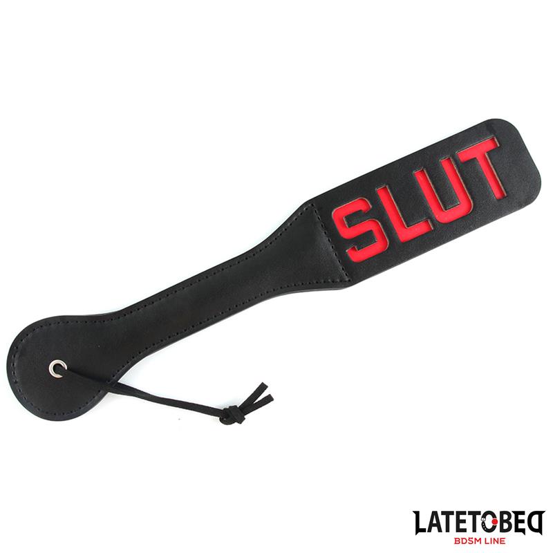 LATETOBED BDSM LINE Double Layers Paddle SLUT 32 cm
