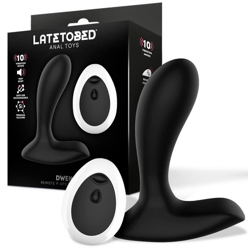 LATETOBED Dwen P-Spot Vibrator USB with Remote Control