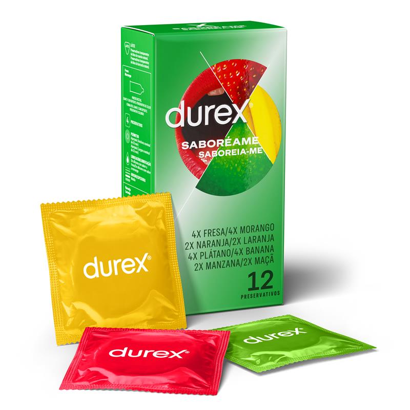 DUREX Flavored Condoms Saboréame 12 ud