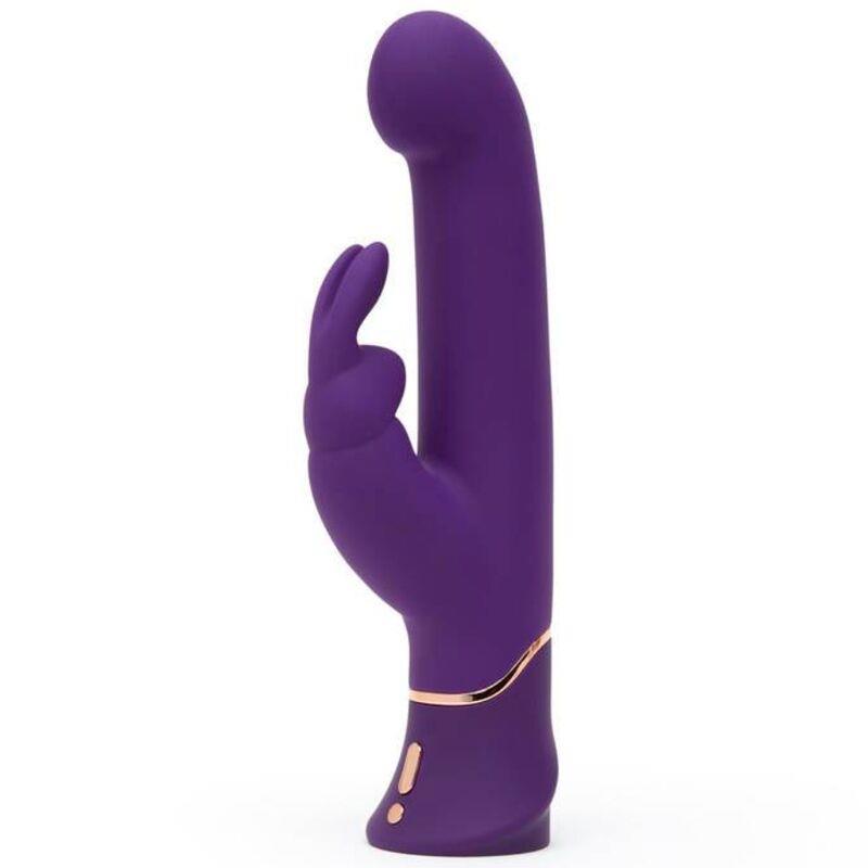 FIFTY SHADES OF GREY Greedy Girl Vibe with Thrusiting Movements G-Spot Stimulator and Rabbit Purple