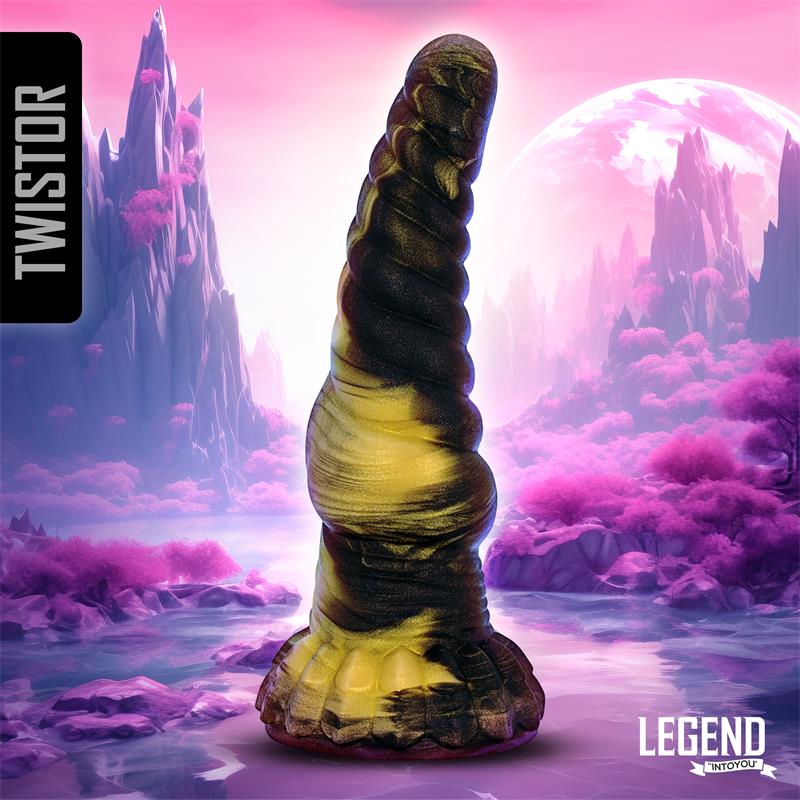 LEGEND Twistor Liquid Silicone Dildo 17,6 cm