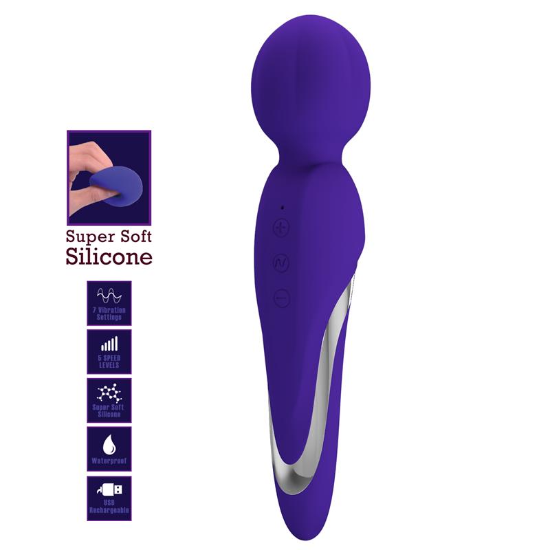 PRETTYLOVE Walter Massager Wand Violet