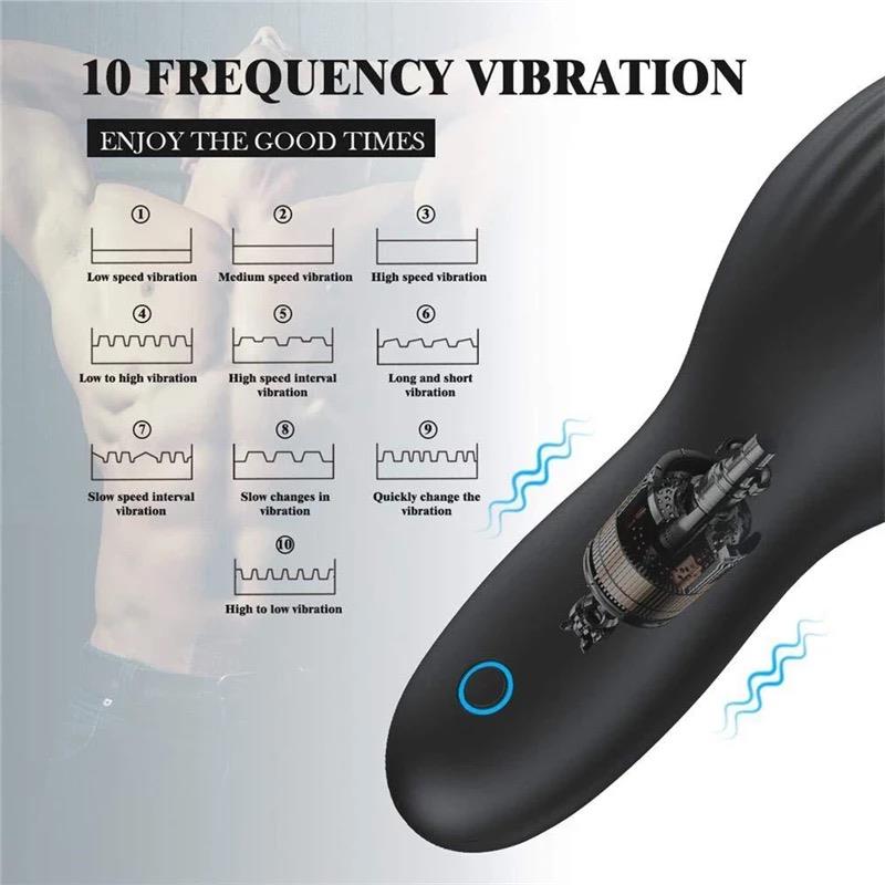 MINOTHOR Krone Tip Cup Masturbator for Men Silicone USB