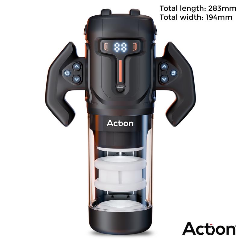 ACTION Zyon Advance Automatic Thrusting and Rotating Masturbator