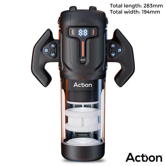 ACTION Zyon Advance Automatic Thrusting and Rotating Masturbator