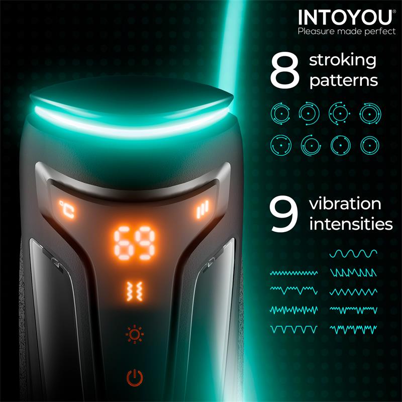 INTOYOU Conor Male Masturbator with Thrusting, Vibration and Heat Function