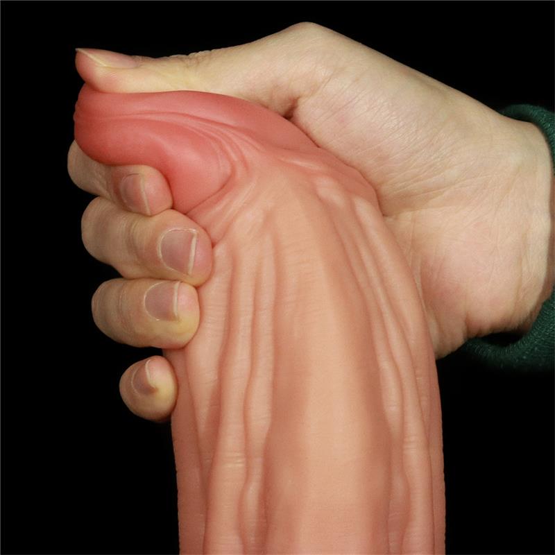 LOVETOY Dildo Nature King 10" Dual Layer