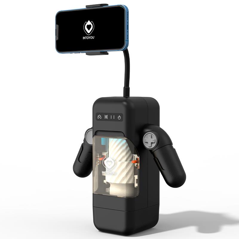 INTOYOU Elon Intelligent Masturbator with Up and Down Movement, Vibration, Heat and Phone Holder
