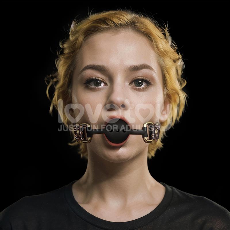 LOVETOY Rebellion Reign Breathable Silicone Ball Gag
