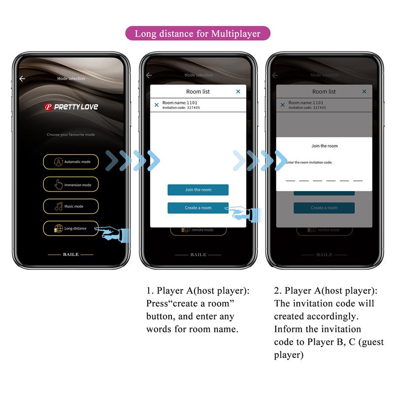 PRETTYLOVE Baird G-Spot Vibrator wih App