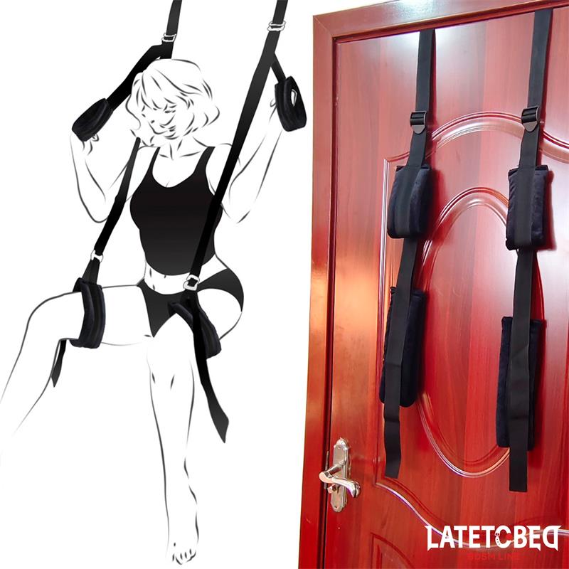 BDSM LINE Door Jam Sling Black