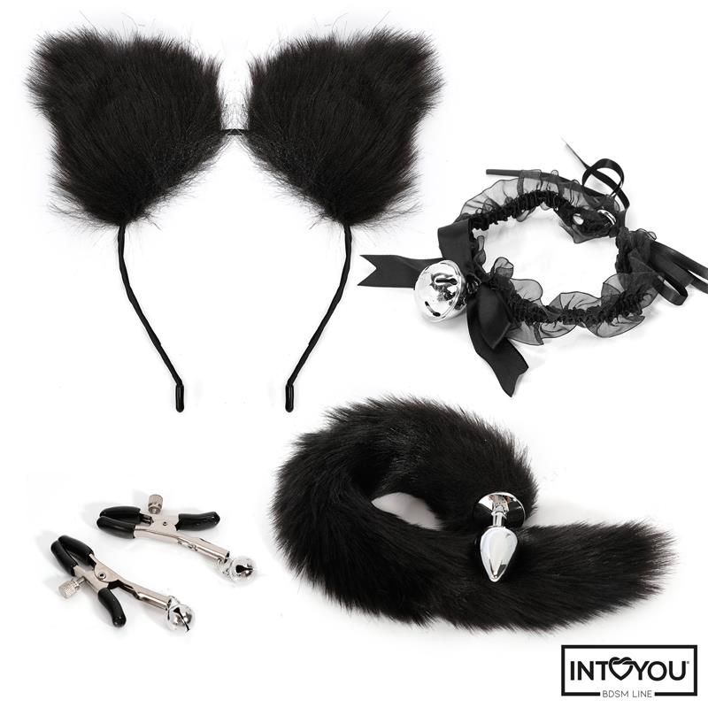 INTOYOU BDSM LINE 4 Pcs Cosplay Set