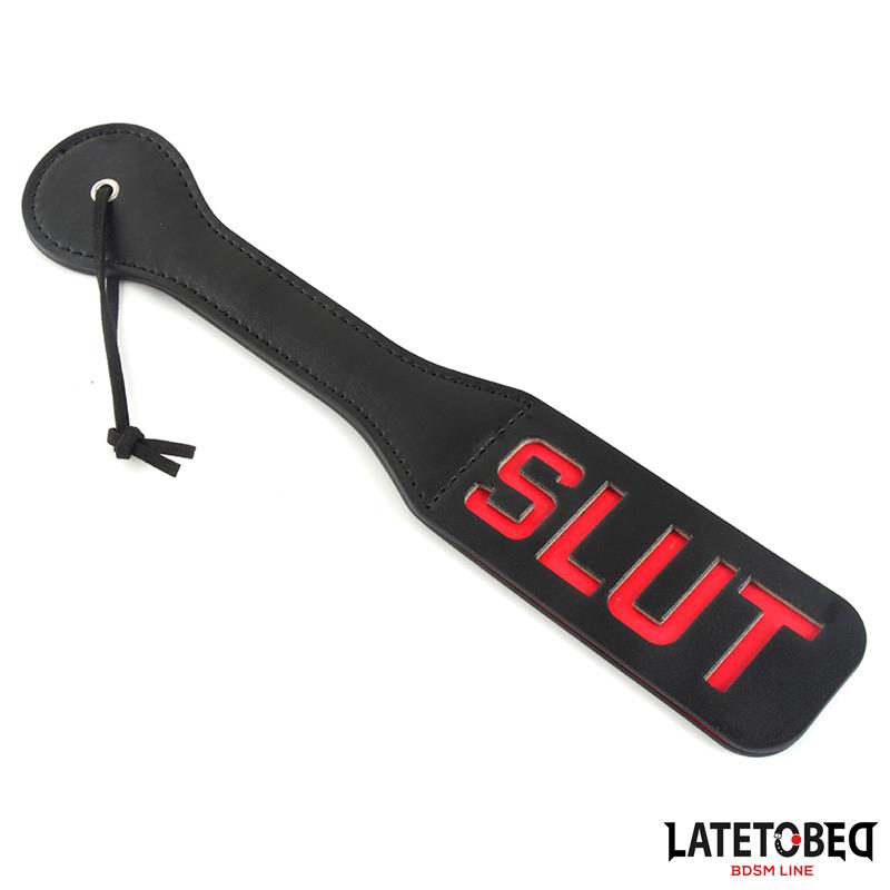 LATETOBED BDSM LINE Double Layers Paddle SLUT 32 cm