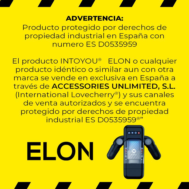 INTOYOU Elon Intelligent Masturbator with Up and Down Movement, Vibration, Heat and Phone Holder