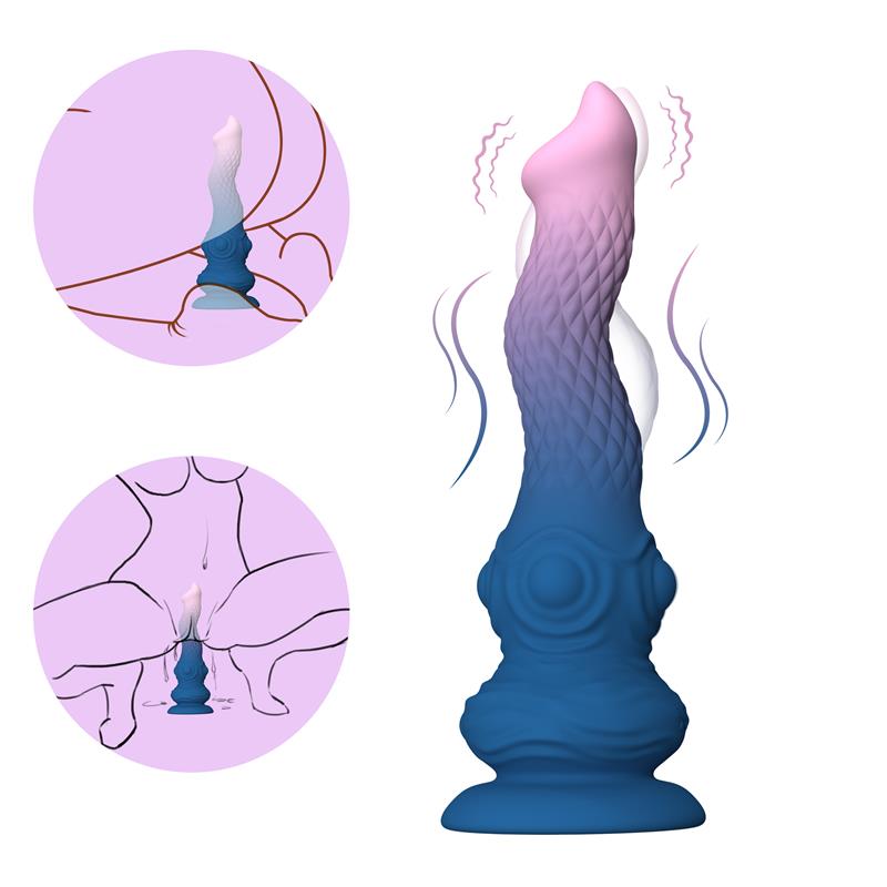 Fantasy Dildo Vibration, Oscilation and Suction Cup