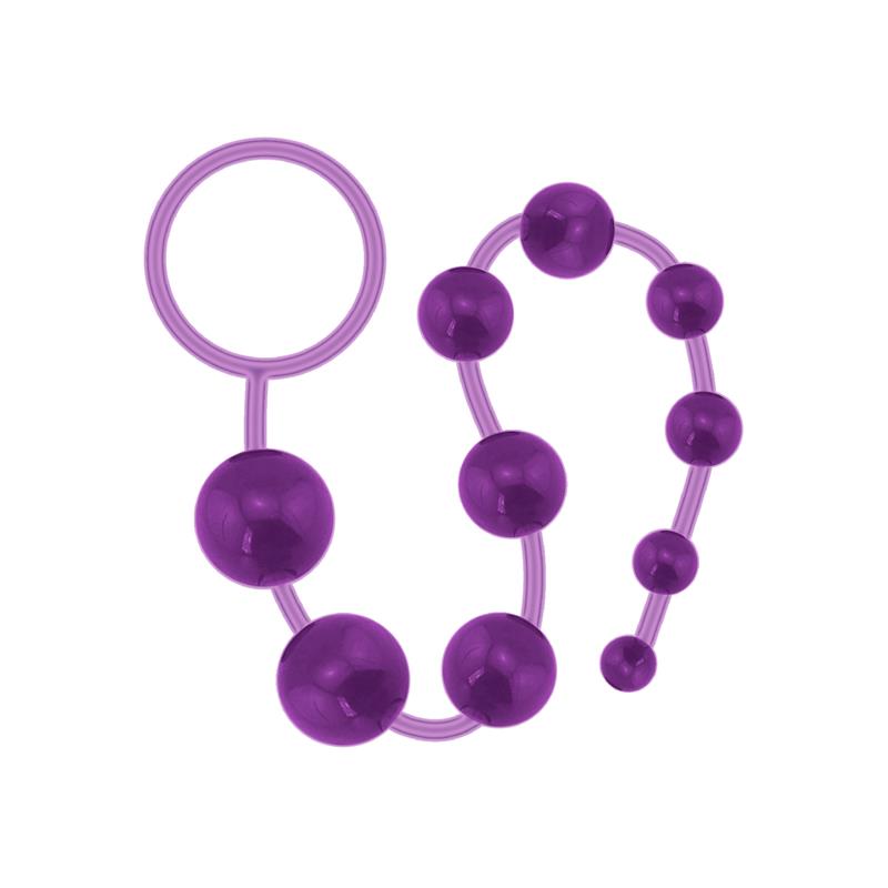 LATETOBED G.Flex Bendable Thai Anal Beads Purple