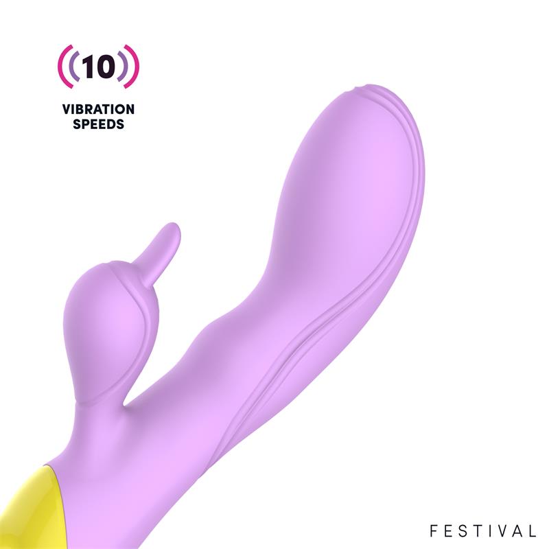 FESTIVAL Lilly Stimulator 10 Modes USB Magnetic