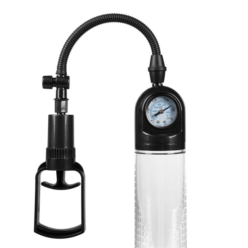 BOOST PUMPS Manual Penis Pump with Valve PSX03 Crystal