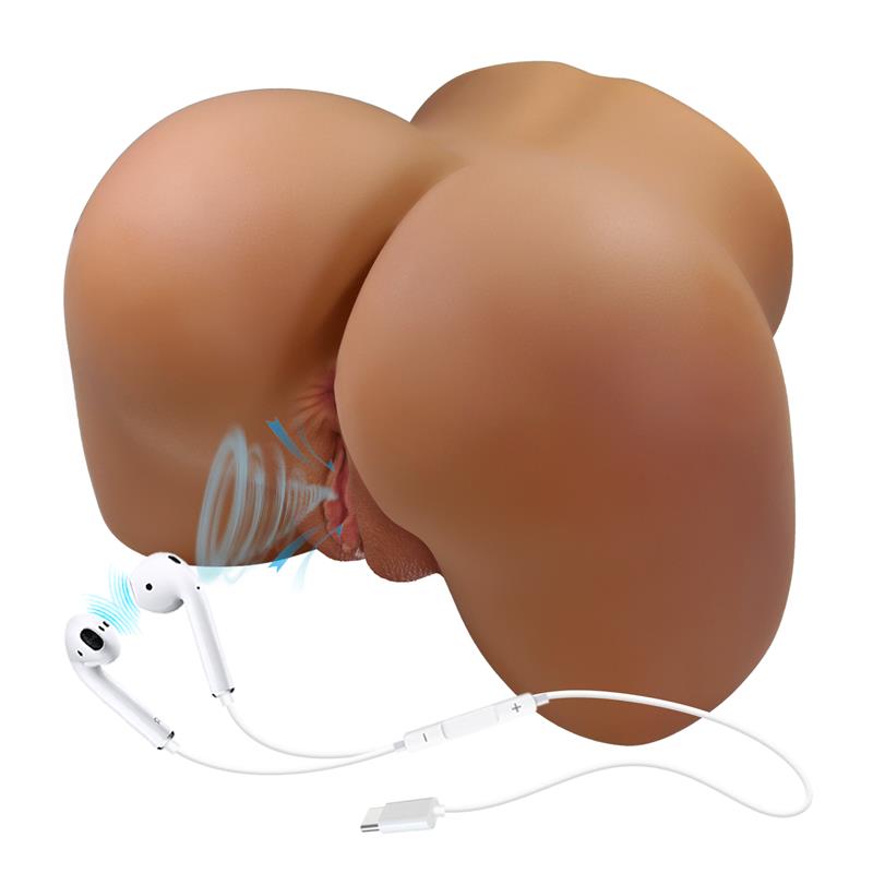 CRAZY BULL Masturbator with Vibration, Suction Efect and Voice 11 kg