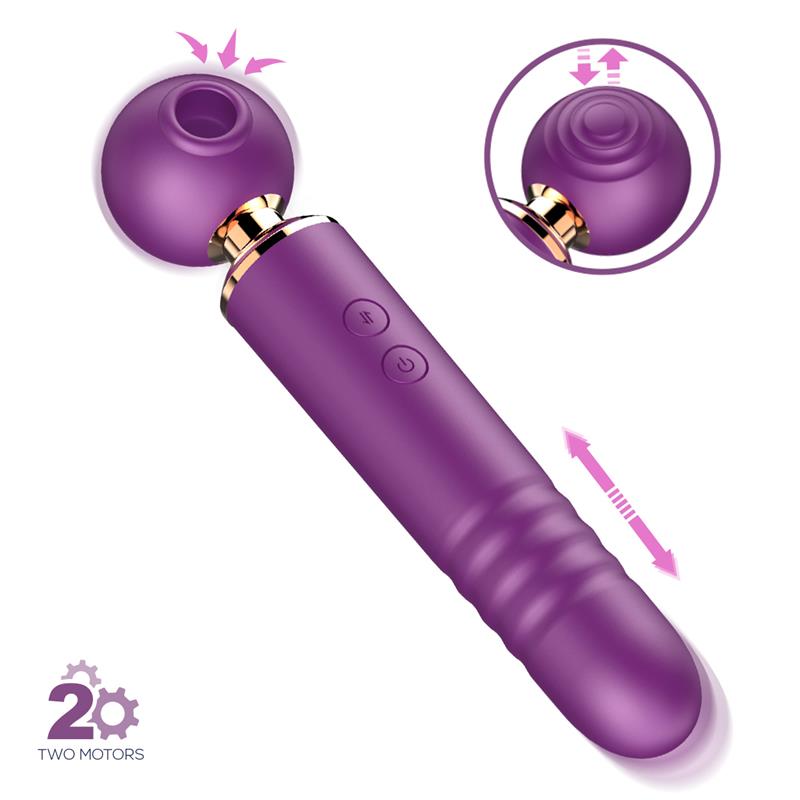 ACTION No. TwentyTwo Clitoris Sucker 3 in 1 with Pulsation and Thrusting