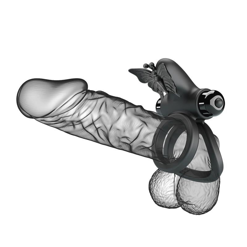 PRETTYLOVE Penis Ring Passionate Ring IX with Vibration