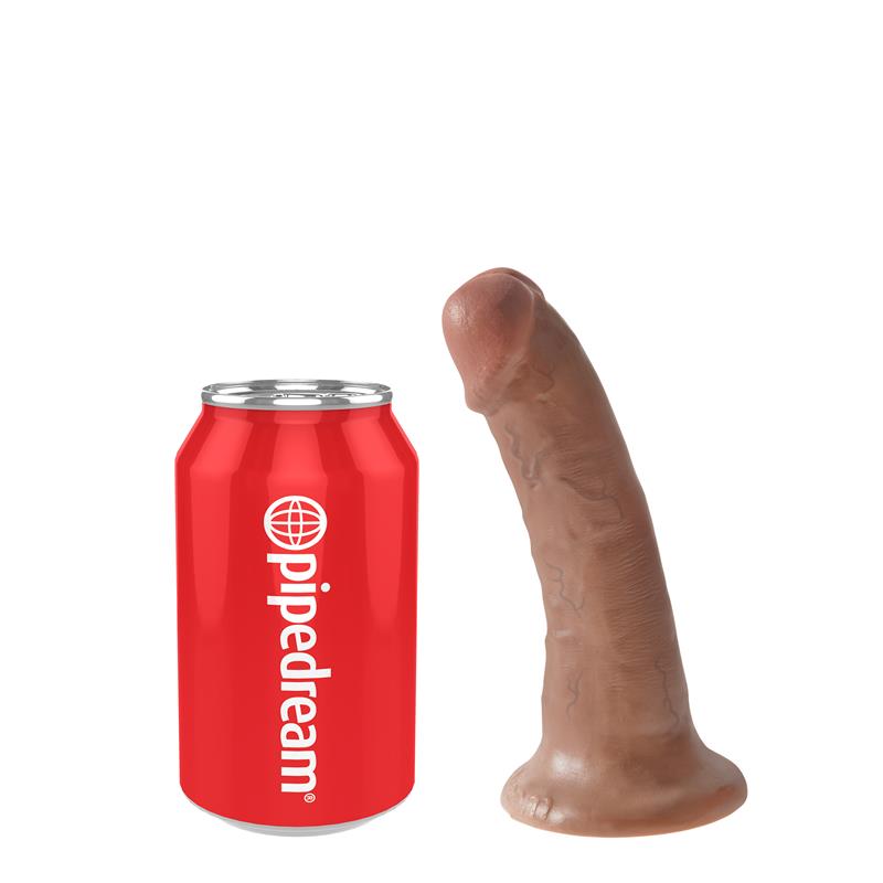 KING COCK Reaslitic Dildo 6" Tan